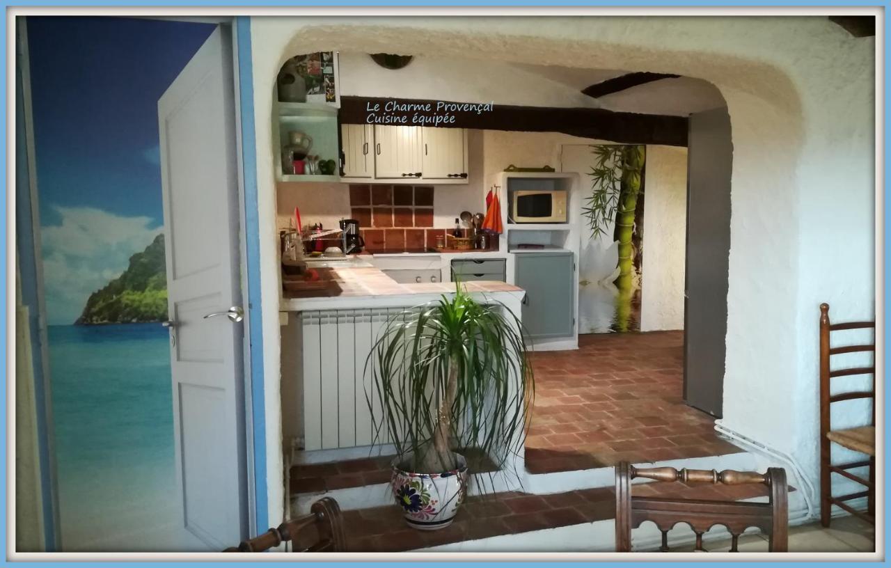 "Le Charme Provencal" - Studio 4 Couchages Classe 2 Etoiles - Axelle Loc'Appart Lorgues Exteriér fotografie